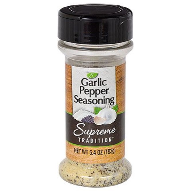 Supreme Tradition Garlic Pepper Seasoning 5.4 Oz