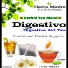 Tierra Madre Digestive Aid Herbal Tea Blend Herbal Supplement 15 Tea Bags