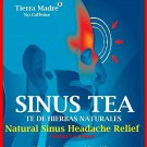 Tierra Madre Sinus Herbal Tea Headache Relief Herbal Supplement 18 Tea Bags