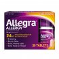 Allegra Adult 24 Hrs Allergy Relief 180 mg 30 Tablets
