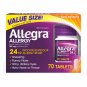 Allegra Adult 24 Hrs Allergy Relief 180 mg 70 Tablets