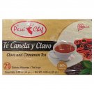 The Peru Chef Cinnamon & Clove / Canela Y Clavo Herbal Tea (20 Tea Bags Box) 2 Boxes