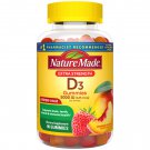Nature Made Extra Strength Vitamin D3, 5000 IU (125 mcg) 90 Gummies