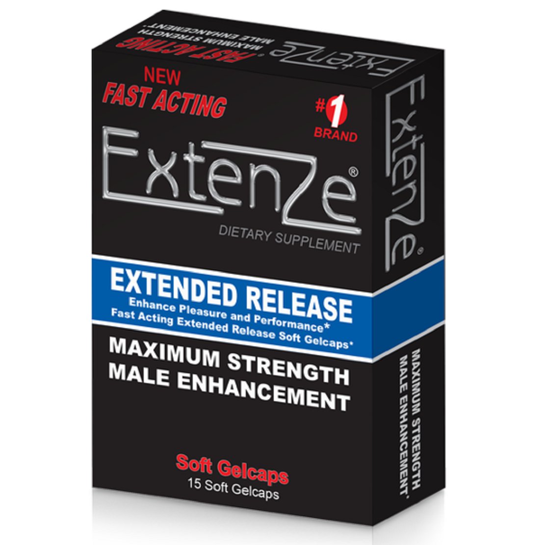 Extenze Extended Release Male Enhancement Soft Gelcaps 15 Count