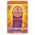 Metamucil Psyllium Sugar-Free Fiber Supplement Powder Orange Flavor 30 Tsp