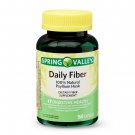 Spring Valley Daily Fiber 100% Natural Psyllium Husk 160 Capsules