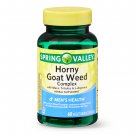 Spring Valley Horny Goat Weed Complex Vegetarian Capsules 60 Count