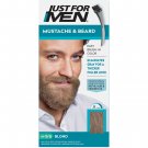 Just For Men Mustache & Beard Coloring for Gray Hair Brush Included Blond M-10/15