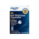 Equate Minoxidil Topical Aerosol 5% Hair Regrowth Treatment for Men 3-Month Supply