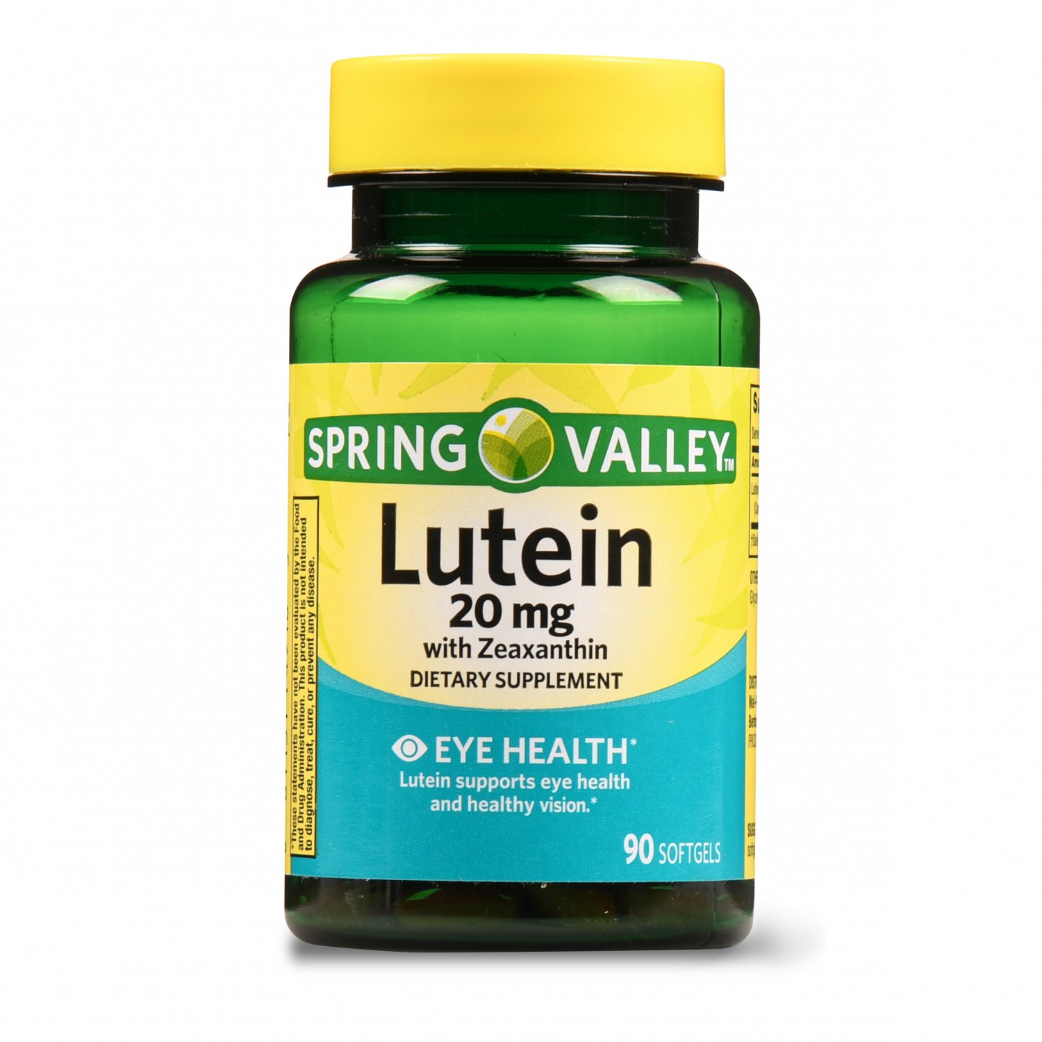 Spring Valley Lutein with Zeaxanthin Softgels 20mg Eye Health 90 Softgels