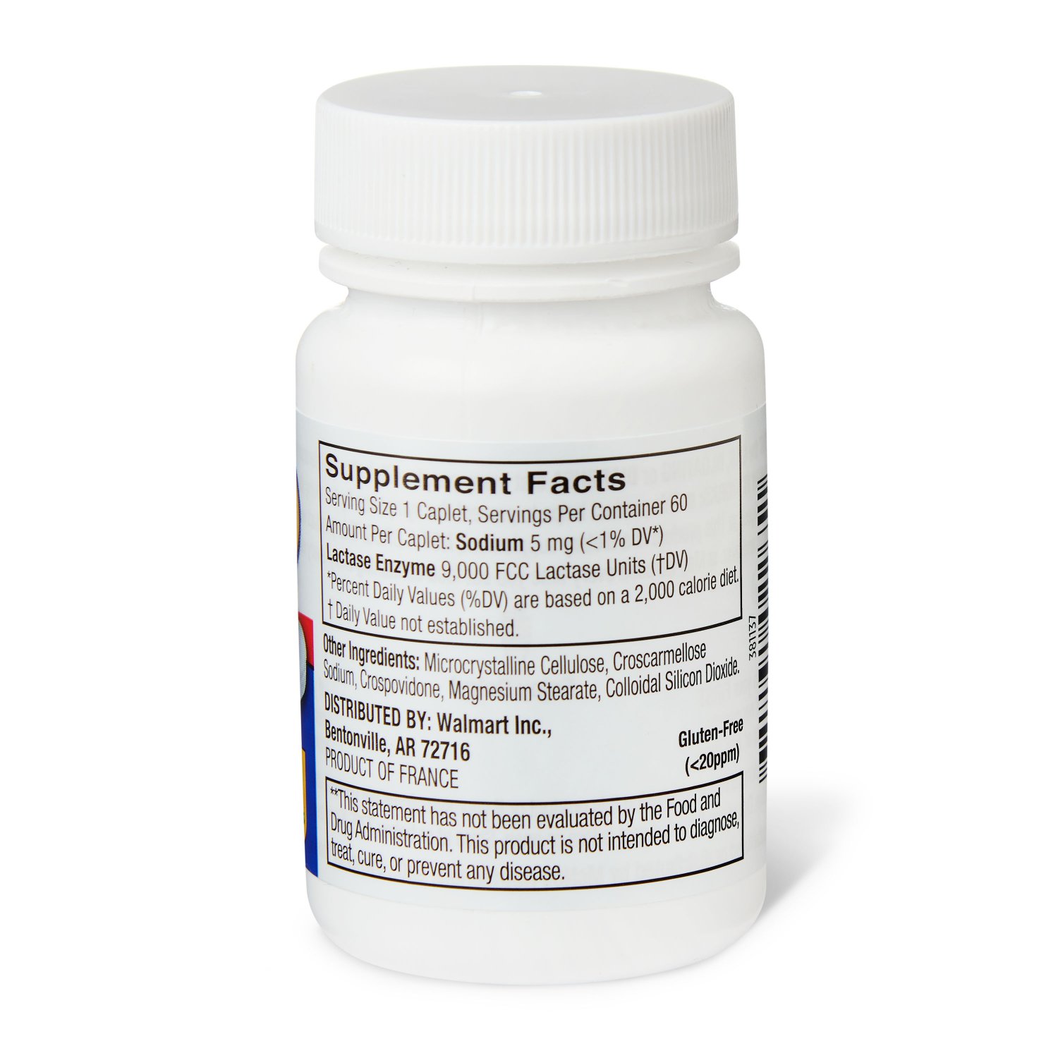 Equate Fast Acting Dairy Digestive Dietary Supplements 60 Caplets