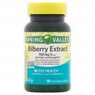 Spring Valley Bilberry Extract Vegetarian Capsules 150 mg 90 Count