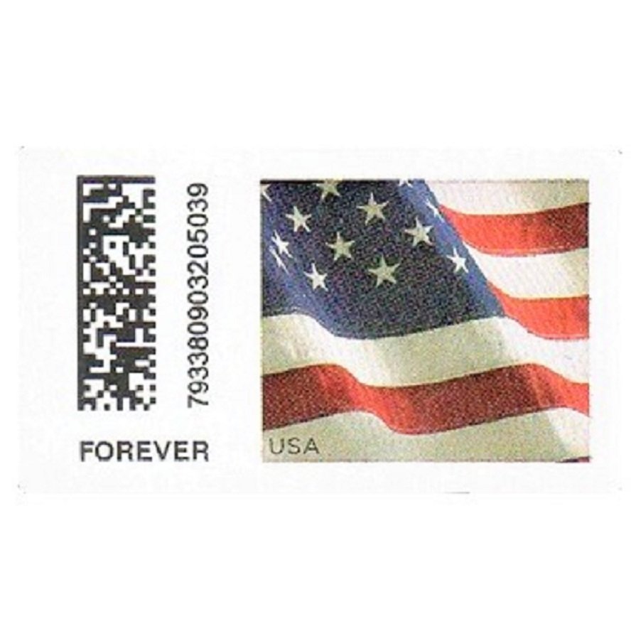 50 USPS Forever Flag Stamps