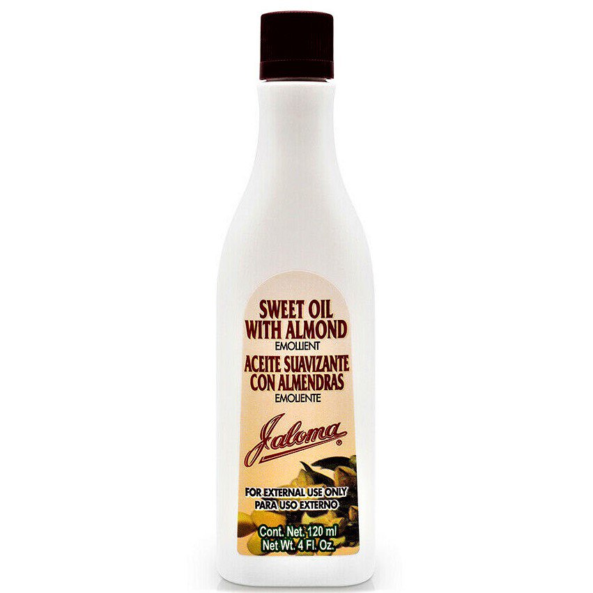 Jaloma Almond Softener Oil / Aceite Suvizante Con Almendras 4 Oz