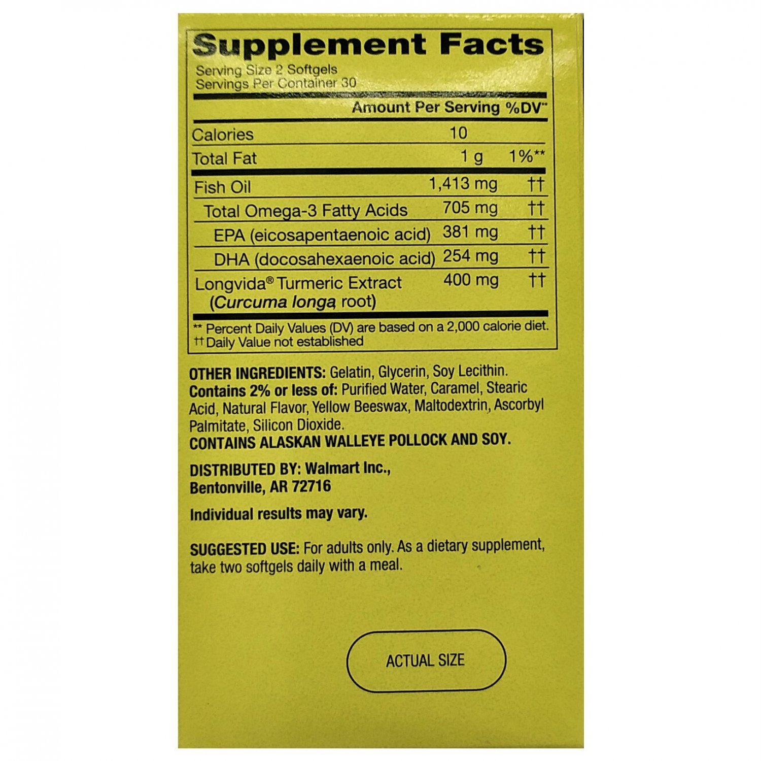 Spring Valley 4Function Brain Support (Longvida Turmeric Extract