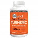 Qunol Turmeric Curcumin with Ultra High Absorption 1000 mg 60 Softgels