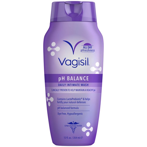 Vagisil Vaginal Wash pH Balance Daily Intimate 12 oz