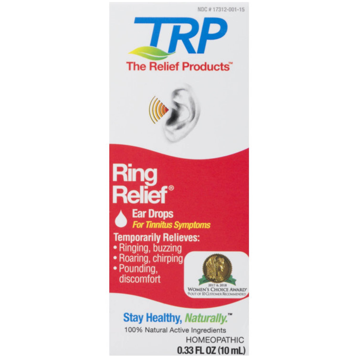 TRP Ring Relief Ear Drops 0.33 Oz