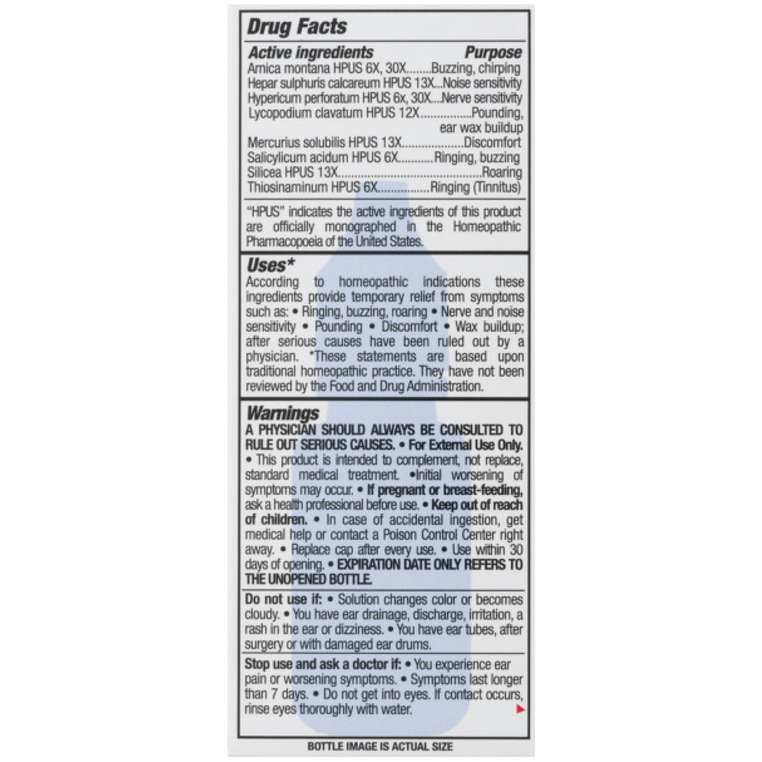 TRP Ring Relief Ear Drops 0.33 Oz