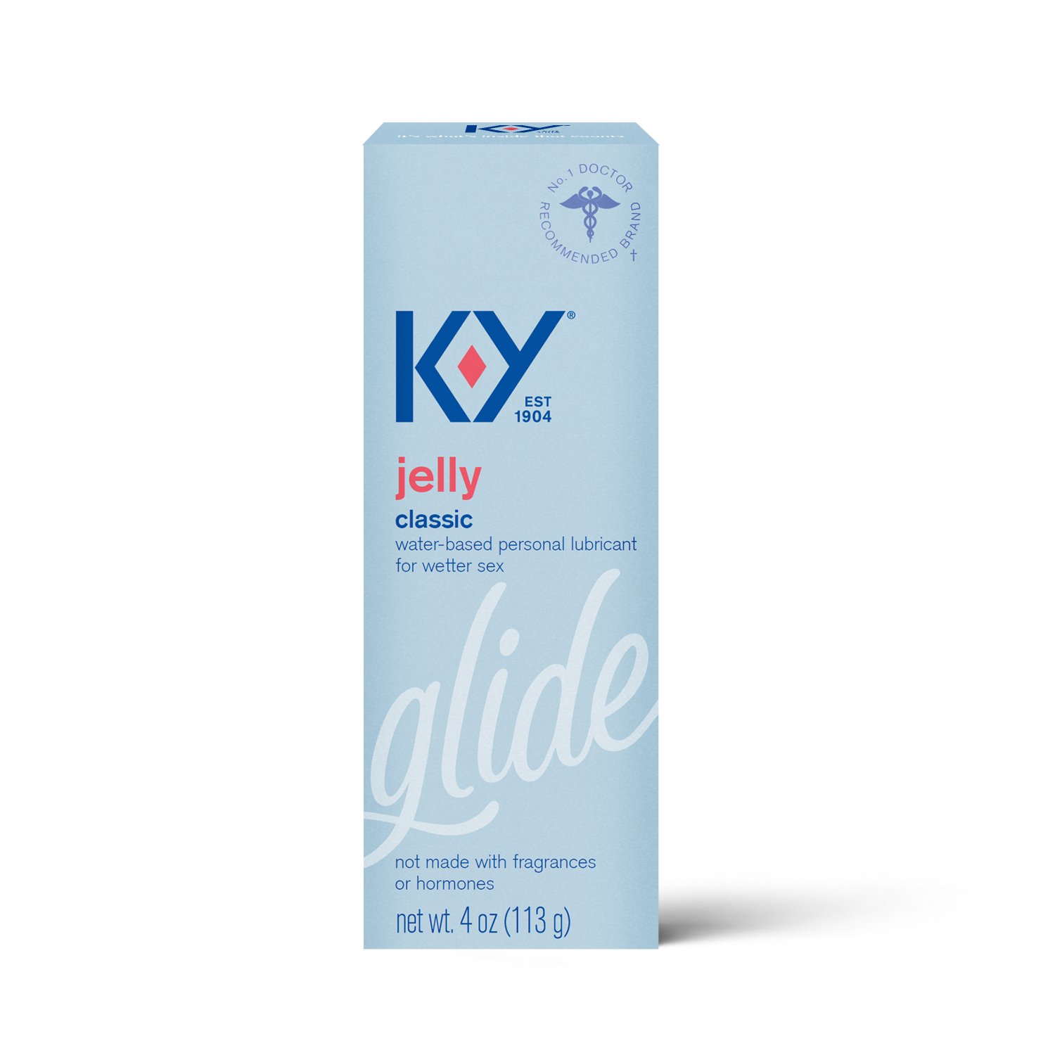 K-Y Jelly Personal Water Based Lubricant 4 oz