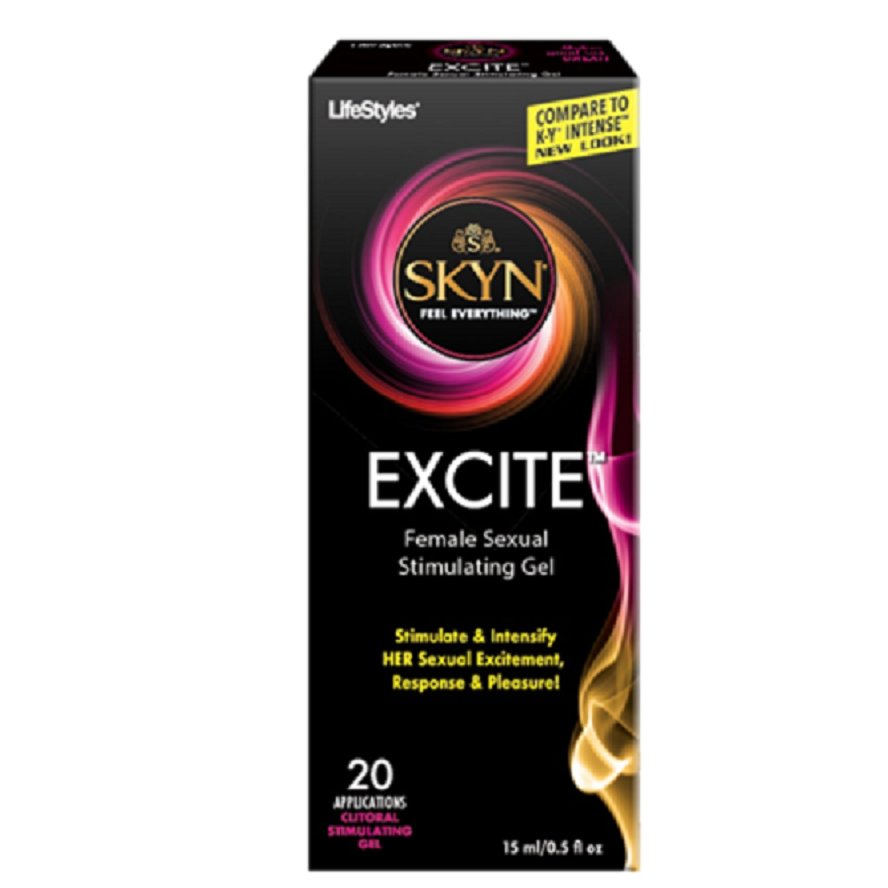 Excite Female Sensual Stimulating Massaging Gel Lotion 0.5 Oz