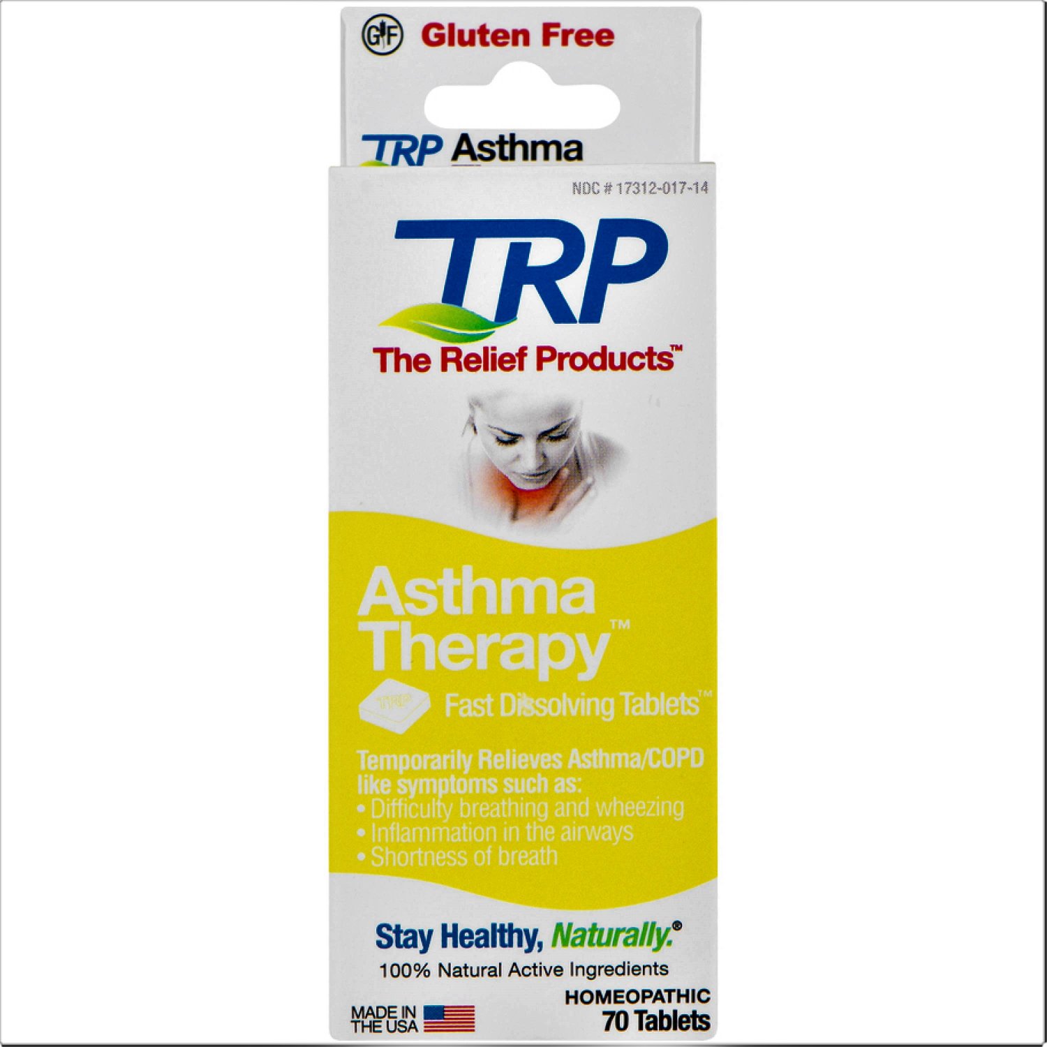 Trp Asthma Therapy Fast Dissolving Tablets 70 Count
