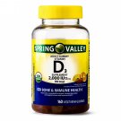 Spring Valley Vitamin D3 Gummies Bones & Immune Health 2000 IU 160 Gummies