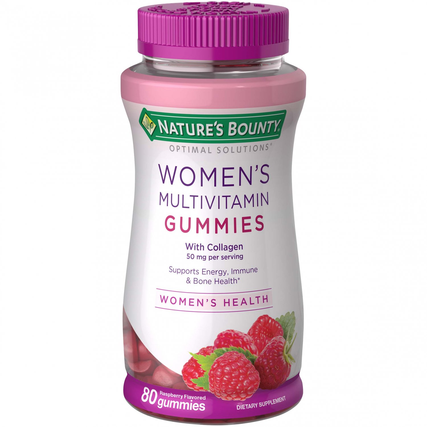 Nature's Bounty Optimal Solutions Women's Multivitamin Gummy Vitamins 80 Gummies