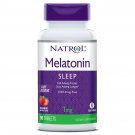 Natrol Melatonin Fast Dissolve Tablets Strawberry Flavor 1 mg 90 Count