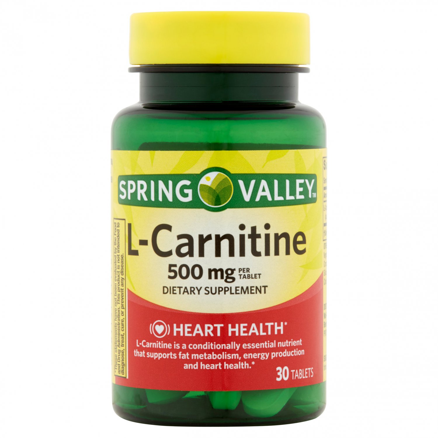 Слимия. L Carnitine a dietary Supplement LC. Spring Valley.