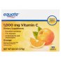 Equate Vitamin C Drink Mix Orange 1000 mg 30 Packets