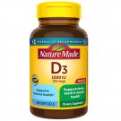 Nature Made Vitamin D3 Dietary Supplement 180 Softgels