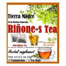 Tierra Madre Help Kidney Tea Herbal Supplement / Rinones Te 15 Tea Bags