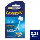 Compound W Maximum Strength Fast Acting Liquid Wart Remover 0.31 Oz
