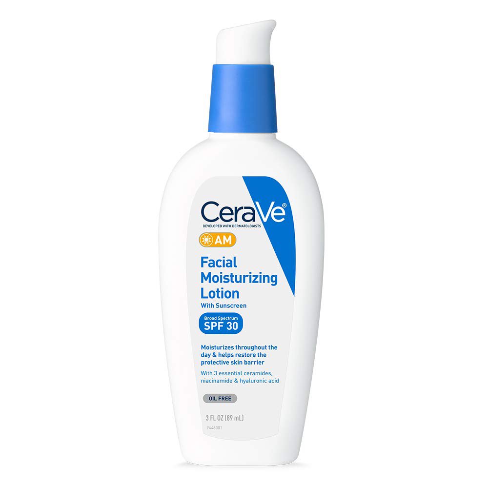 CeraVe AM Facial Moisturizing Lotion SPF 30 with Sunscreen 3 Oz