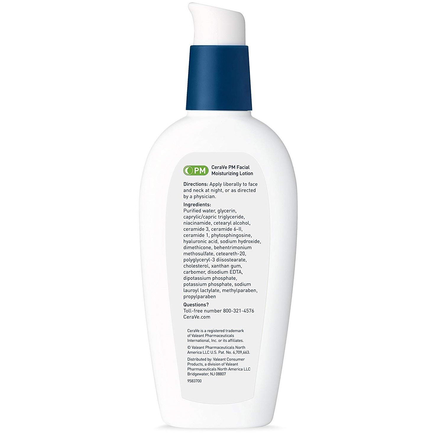 CeraVe Moisturizing Facial Lotion PM 3 Oz