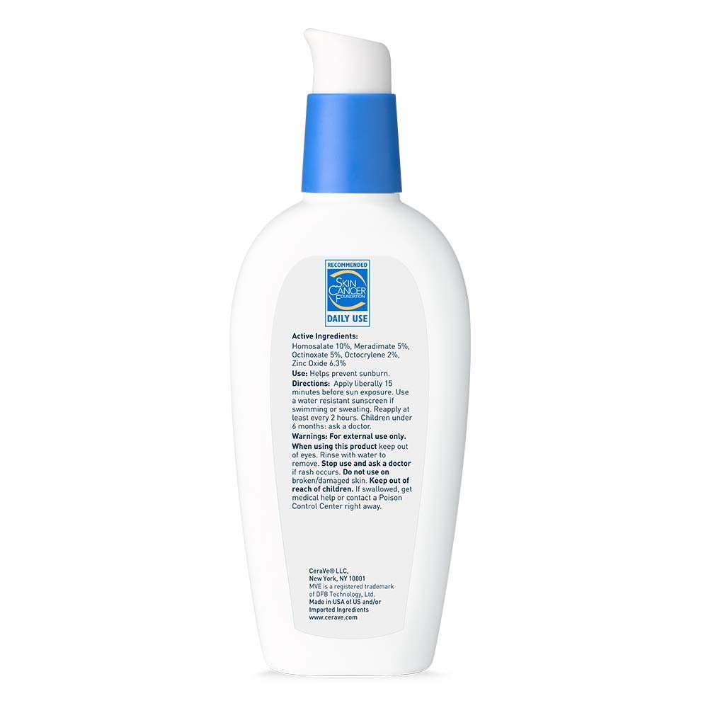 CeraVe Moisturizing Facial Lotion AM & PM 3 Oz