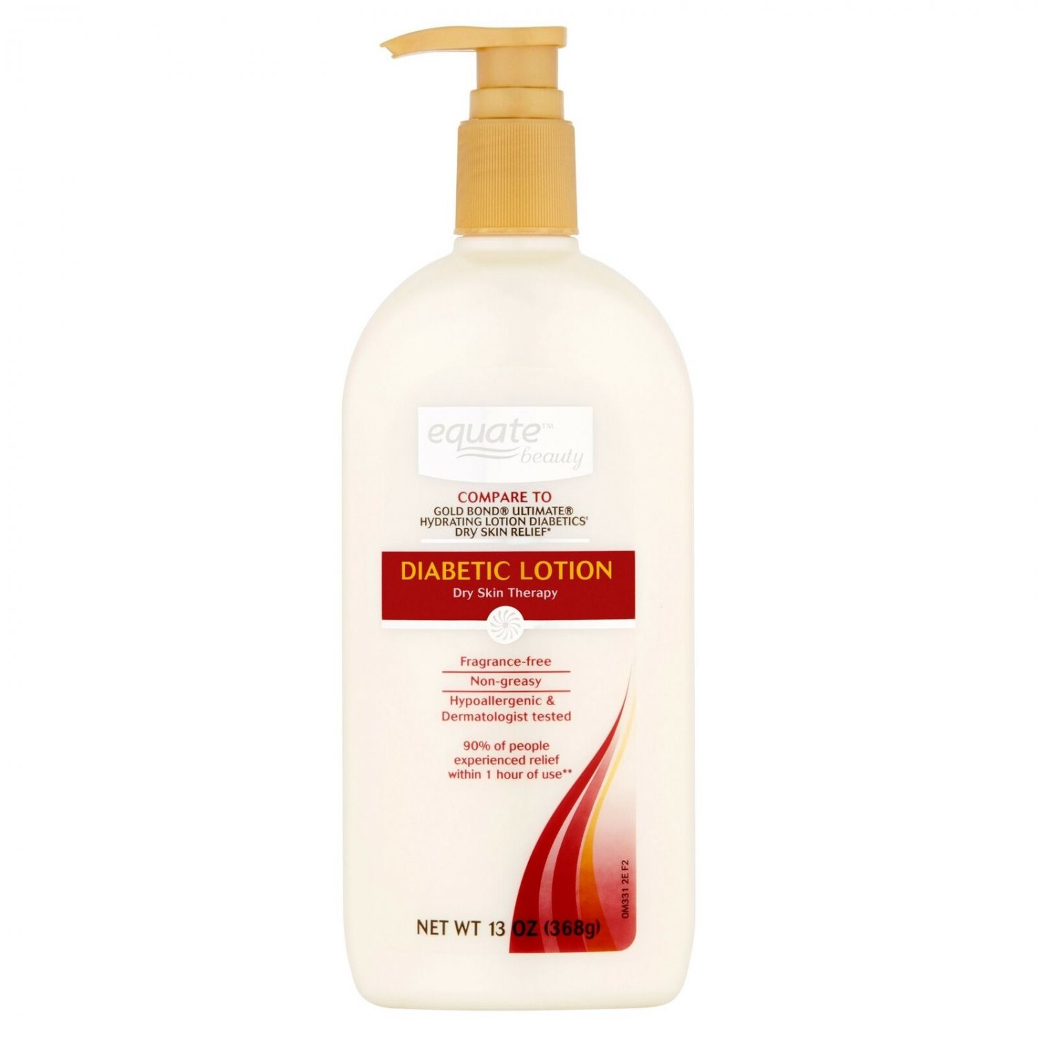 Equate Beauty Diabetic Lotion Dry Skin Therapy 13 oz