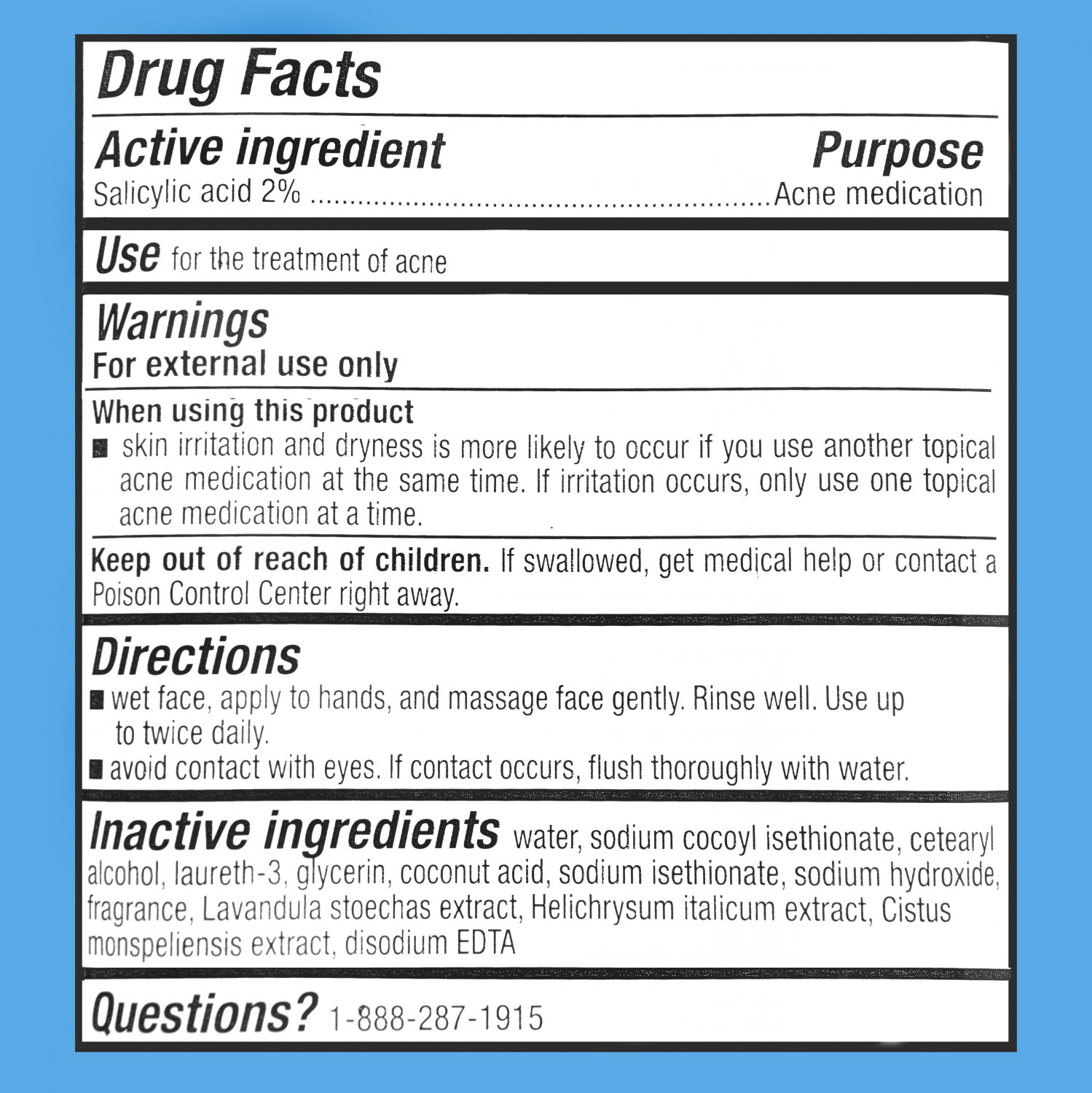 Equate Beauty Quick Action Daily Face Wash 6.78 Oz