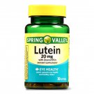 Spring Valley Lutein with Zeaxanthin Softgels 20mg Eye Health 30 Softgels