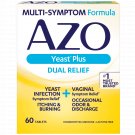 AZO Yeast Plus Dual Relief Yeast Infection + Vaginal Symptom Relief 60 Count
