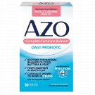 AZO Complete Feminine Balance 4 Proven Strians Probiotic for Women 30 Capsules