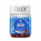 OLLY Glowing Skin Vitamin Gummy 100mg, Hyaluronic Acid, Plump Berry, 50 Gummies