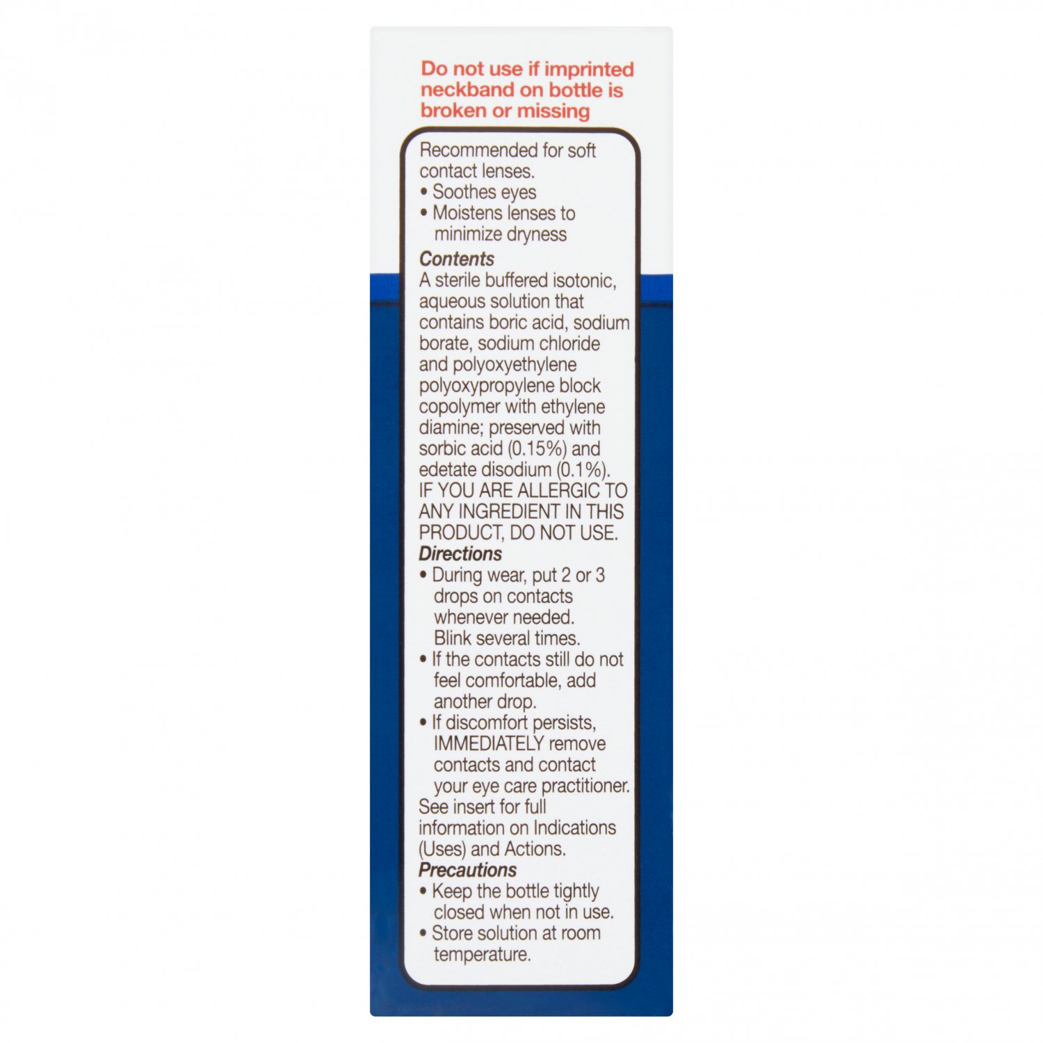 Equate Contact Lens Rewetting Eye Drops 0.5 Oz