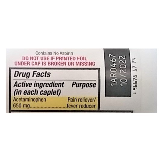 CVS Health Acetaminophen Extended Release Tablets 650 mg, 100 Count