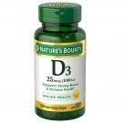 Nature's Bounty Vitamin D3 Softgels 25 mcg (1000 IU) 120 Count