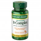 Nature's Bounty Vitamin B Complex Folic Acid Plus Vitamin C 125 Tablets