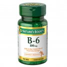 Nature's Bounty Vitamin B-6 Tablets 100 Mg, 100 Count