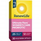 Renew Life Ultimate Flora Women's Probiotic, Capsules Immunity Concern 30 Count