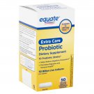 Equate Extra Care Probiotic Capsules Delayed Release 50 Count